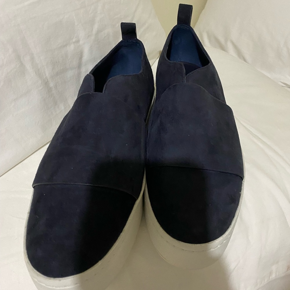 Vince slip on platform sneakers
